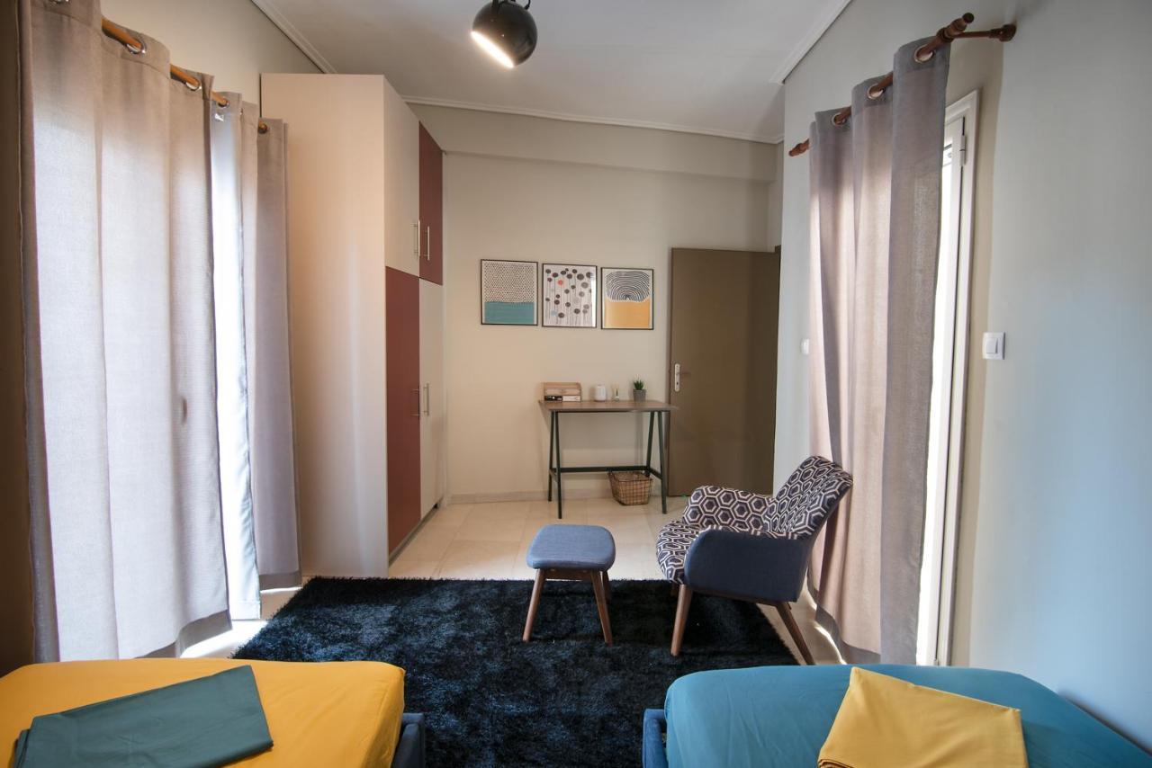 Emerald 110M2 Entire Floor Apt Steps To City'S Heart Kalamata Exterior foto