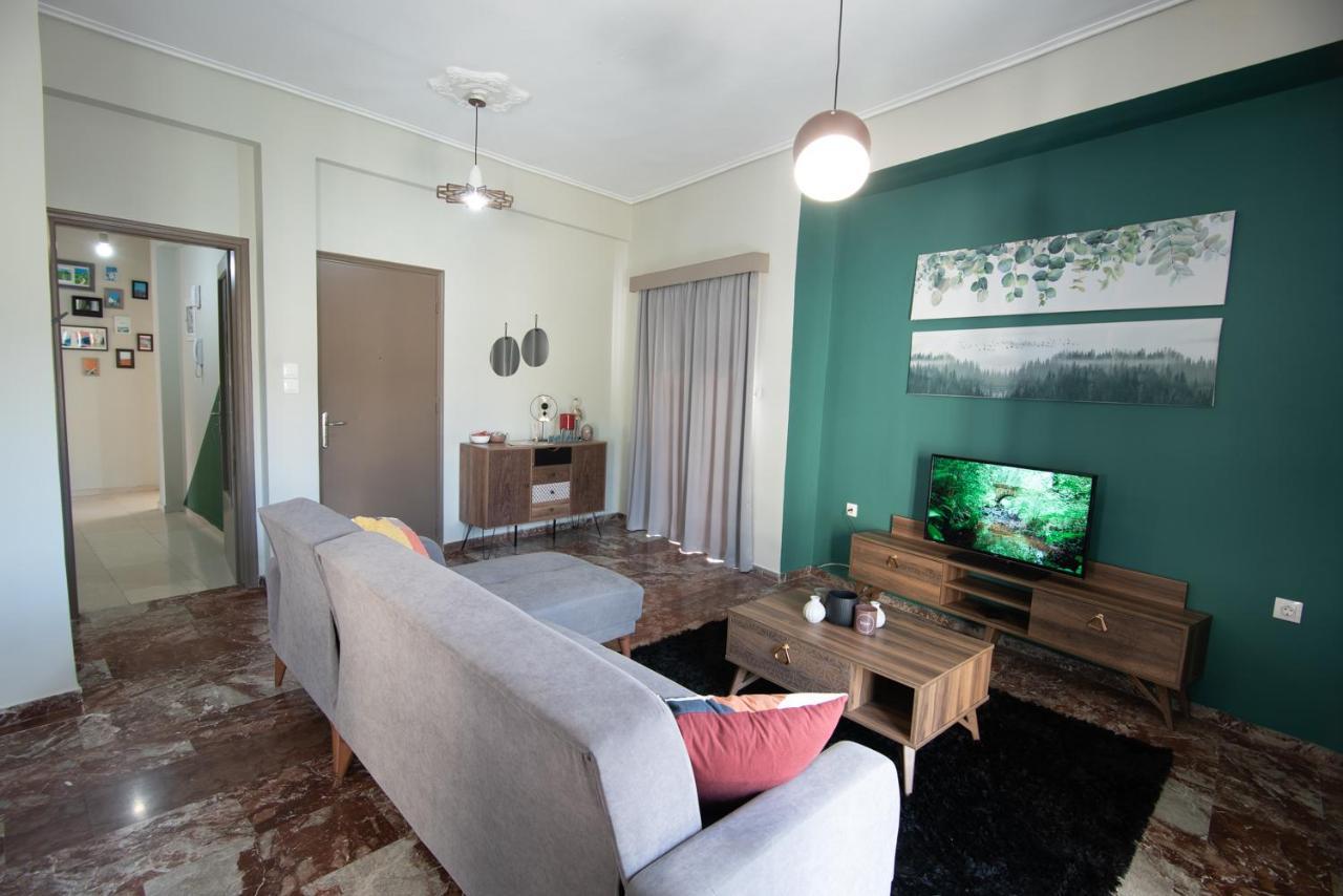 Emerald 110M2 Entire Floor Apt Steps To City'S Heart Kalamata Exterior foto